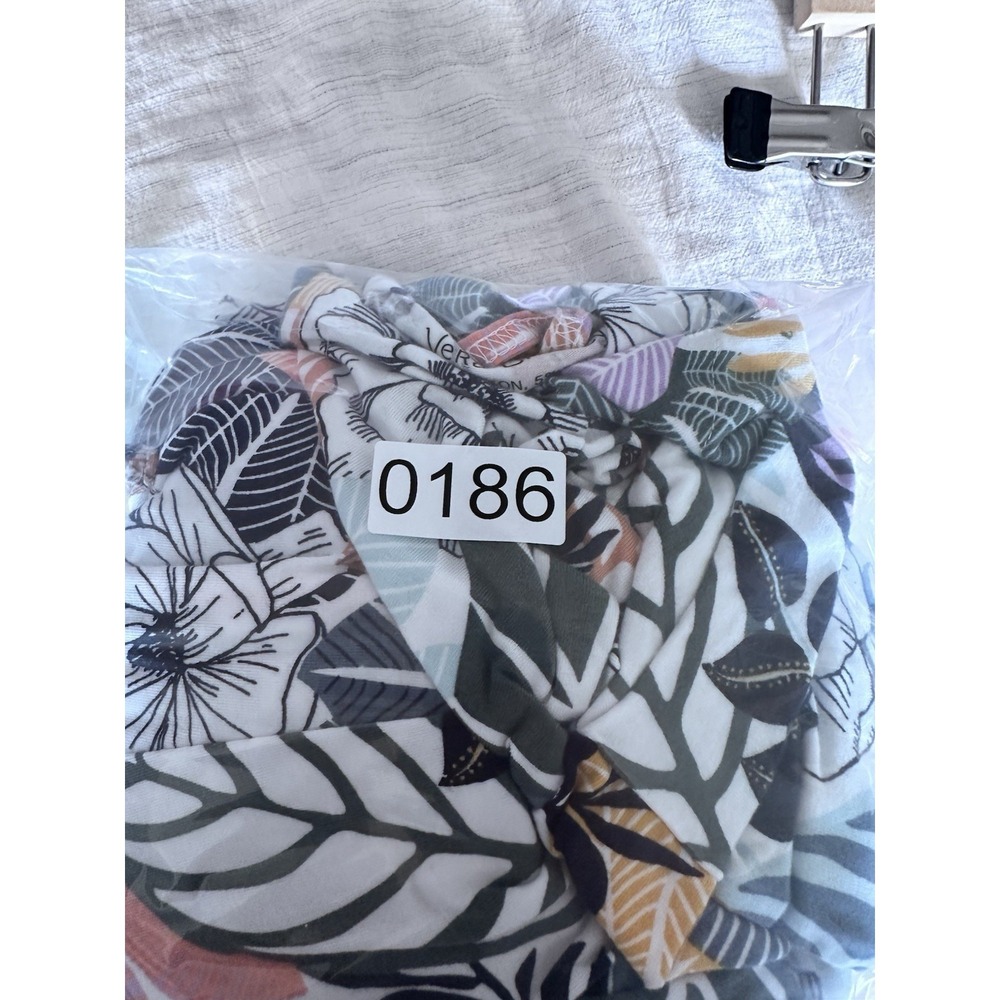 Vera Bradley Womens Bath Robe Size 2x 3x Palm Floral Sleepwear Lounge Kimono - Picture 7 of 7
